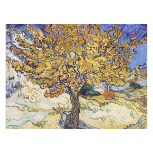 Vincent van Gogh - De Mulberry-boom Tafelkleed (Voorkant (Horizontaal))