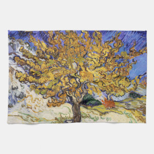 Vincent van Gogh - De Mulberry-boom Theedoek