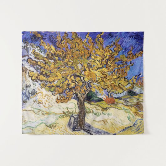 Vincent van Gogh - De Mulberry-boom Wandkleed (Voorkant (horizontaal))