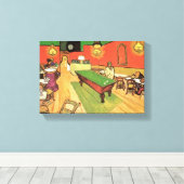 Vincent van Gogh - de nachtelijke afgrond in Arles Canvas Afdruk (Insitu (Houten vloer))