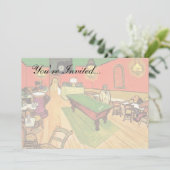 Vincent van Gogh - de nachtelijke afgrond in Arles Kaart (Staand voorkant)