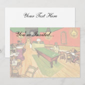 Vincent van Gogh - de nachtelijke afgrond in Arles Kaart (Voorkant / Achterkant)