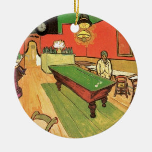 Vincent van Gogh - de nachtelijke afgrond in Arles Keramisch Ornament