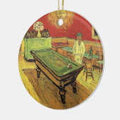 Vincent Van Gogh - De nachtelijke fijne kunst van  Keramisch Ornament (Links)