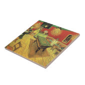 Vincent Van Gogh - De nachtelijke fijne kunst van  Tegeltje (Zijkant)