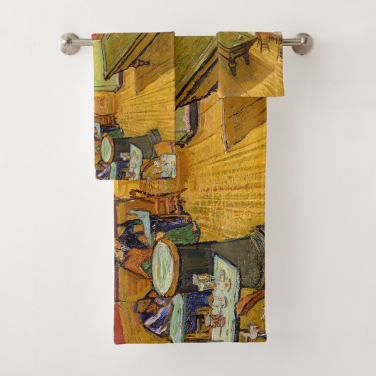Vincent van Gogh - De Night Cafe Bad Handdoek (Insitu)