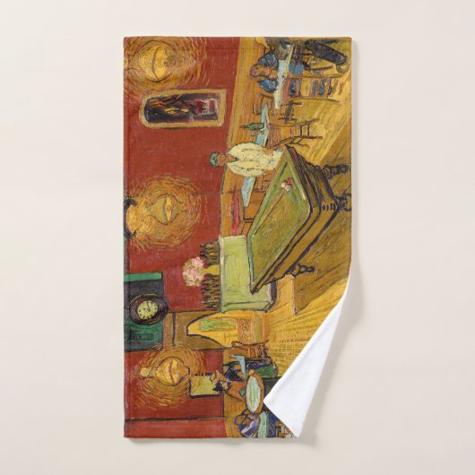 Vincent van Gogh - De Night Cafe Bad Handdoek (Handdoek)