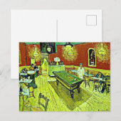 Vincent van Gogh - De Night Cafe Briefkaart (Voorkant / Achterkant)
