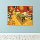 Vincent van Gogh - De Night Cafe Canvas Afdruk (Insitu (Houten vloer))