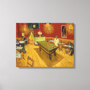 Vincent van Gogh - De Night Cafe Canvas Afdruk