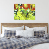 Vincent van Gogh - De Night Cafe Canvas Afdruk (Insitu (Slaapkamer))