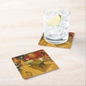 Vincent van Gogh - De Night Cafe Kartonnen Onderzetters (Insitu)