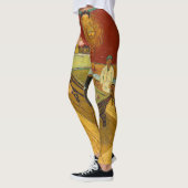 Vincent van Gogh - De Night Cafe Leggings (Links)