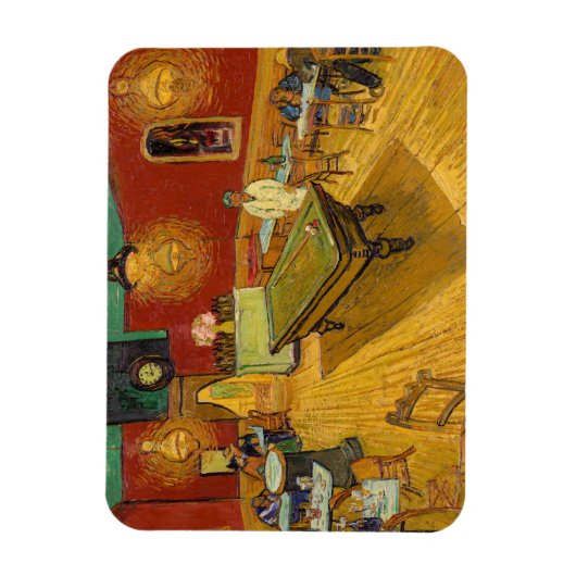 Vincent van Gogh - De Night Cafe Magneet (Verticaal)