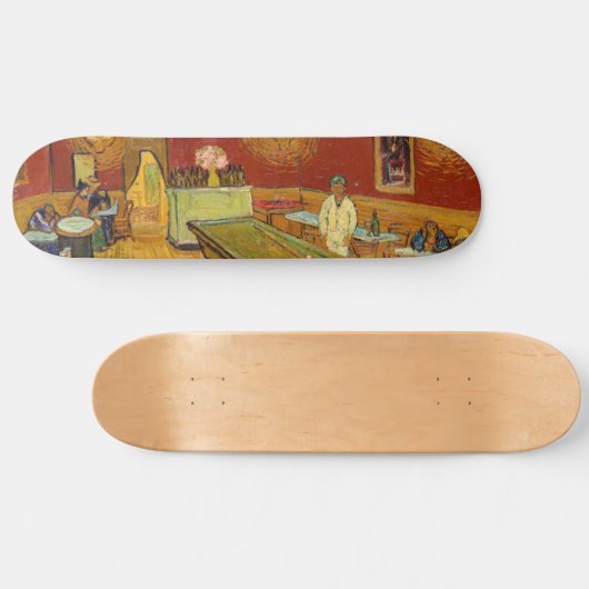 Vincent van Gogh - De Night Cafe Persoonlijk Skateboard (Horizontaal)