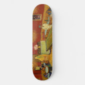 Vincent van Gogh - De Night Cafe Persoonlijk Skateboard (Voorkant)