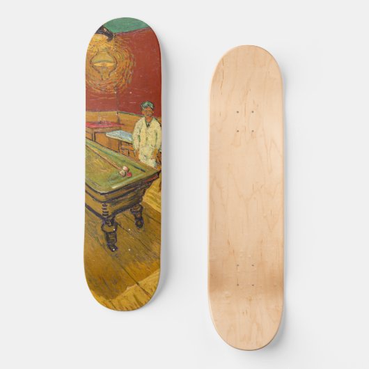 Vincent van Gogh - De Night Cafe Persoonlijk Skateboard (Voorkant)