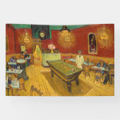 Vincent van Gogh - De Night Cafe Spandoek (Horizontaal)