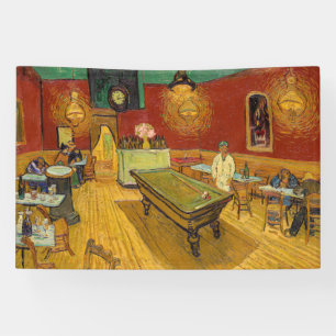 Vincent van Gogh - De Night Cafe Spandoek