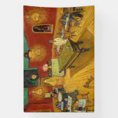 Vincent van Gogh - De Night Cafe Spandoek (Verticaal)