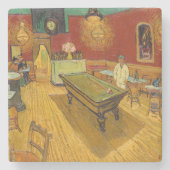 Vincent van Gogh - De Night Cafe Stenen Onderzetter (Voorkant)