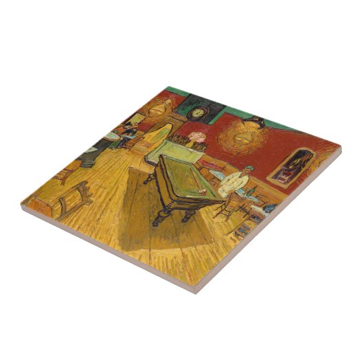 Vincent van Gogh - De Night Cafe Tegeltje (Zijkant)