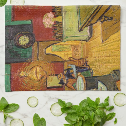 Vincent van Gogh - De Night Cafe Theedoek (Gevouwen)