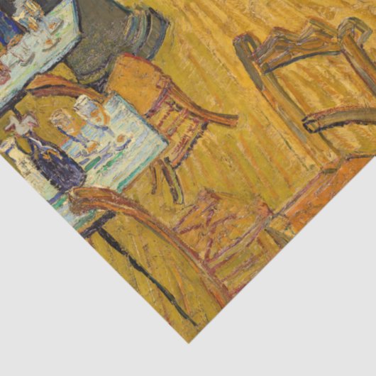 Vincent van Gogh - De Night Cafe Tissuepapier (Detail)