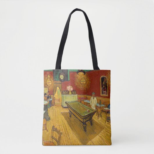 Vincent van Gogh - De Night Cafe Tote Bag (Voorkant)