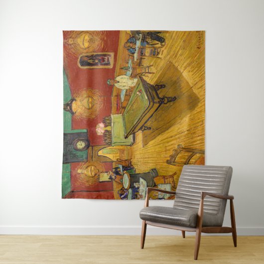 Vincent van Gogh - De Night Cafe Wandkleed (In situ)