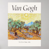 Vincent van Gogh De Olijfbomen Kunstdruk Poster (Voorkant)