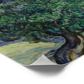 Vincent van Gogh - De Olijfbomen Poster (Hoek)