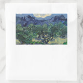 Vincent van Gogh - De Olijfbomen Rechthoekige Sticker (Tas)