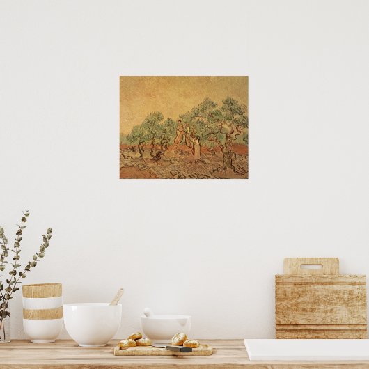 Vincent van Gogh | De olijventeelt, 1889 Poster (Keuken)