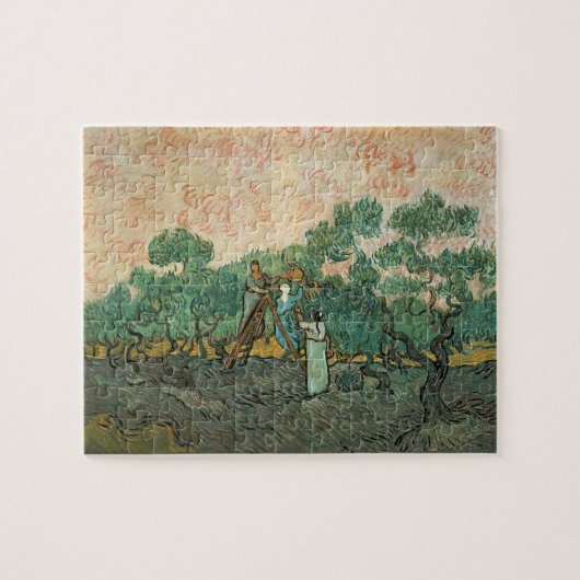 Vincent van Gogh | De olijventelers, Saint-Remy Legpuzzel (Horizontaal)
