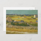 Vincent van Gogh, De oogst, De Oogst Briefkaart (Voorkant / Achterkant)