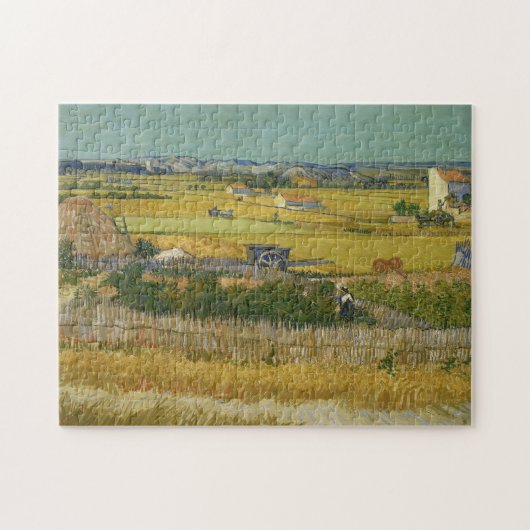 Vincent van Gogh, De oogst, De Oogst Legpuzzel (Horizontaal)