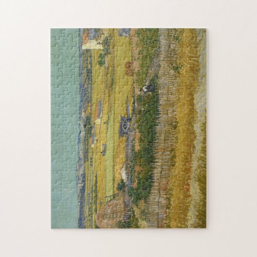 Vincent van Gogh, De oogst, De Oogst Legpuzzel (Verticaal)