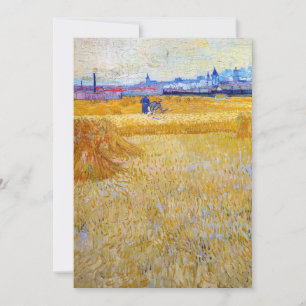 Vincent van Gogh - De Oogsters Kaart