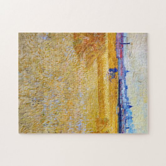 Vincent van Gogh - De Oogstmannen Legpuzzel (Horizontaal)