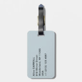 Vincent van Gogh - De oude Mill Bagagelabel (Achterkant verticaal)