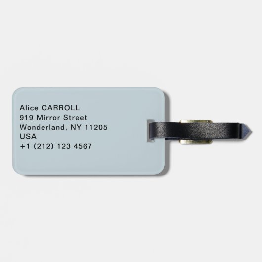 Vincent van Gogh - De oude Mill Bagagelabel (Achterkant horizontaal)