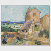 Vincent van Gogh - De oude Mill Cadeaupapier (Vlak)