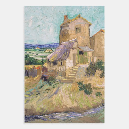 Vincent van Gogh - De oude Mill Inpakpapier Vel