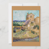 Vincent van Gogh - De oude Mill Kaart (Voorkant)