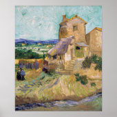 Vincent van Gogh - De oude Mill Poster (Voorkant)