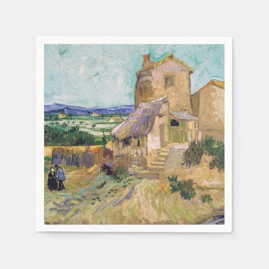 Vincent van Gogh - De oude Mill Servet (Voorkant)