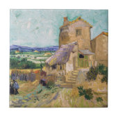 Vincent van Gogh - De oude Mill Tegeltje (Voorkant)