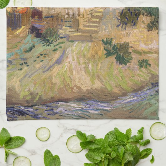 Vincent van Gogh - De oude Mill Theedoek (Gevouwen)