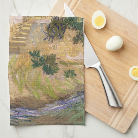 Vincent van Gogh - De oude Mill Theedoek (Quarter Fold)